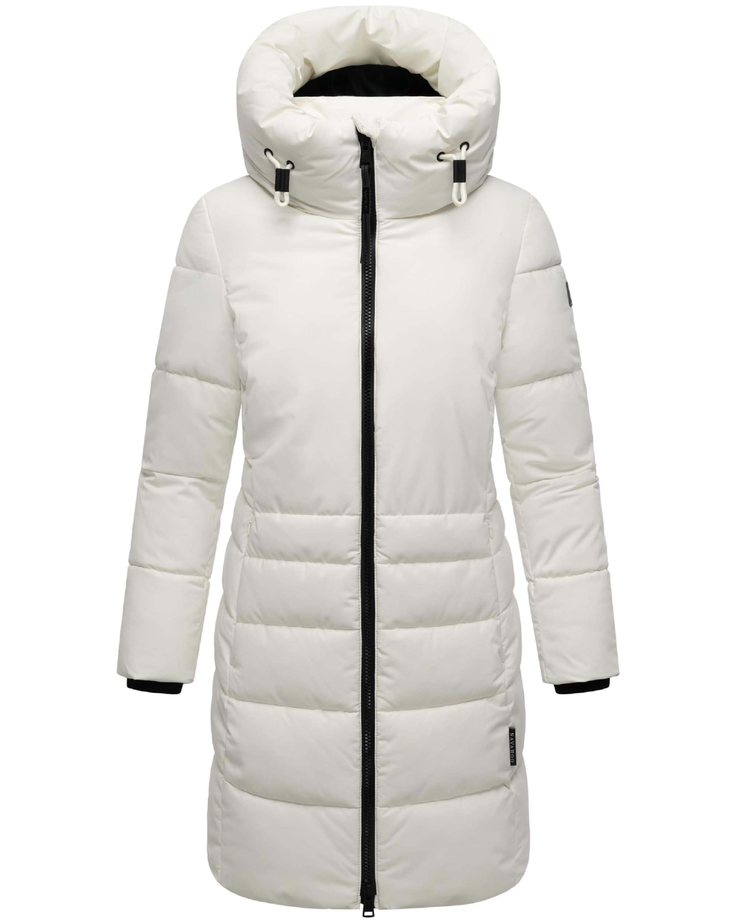 NAVAHOO Зимнее пальто 'Mondnebel XIV' в Белый