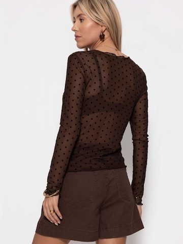 SASSYCLASSY Blouse in Brown