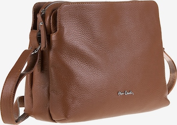 PIERRE CARDIN Umhängetasche 'Aralia Lux' in Braun: Vorderseite