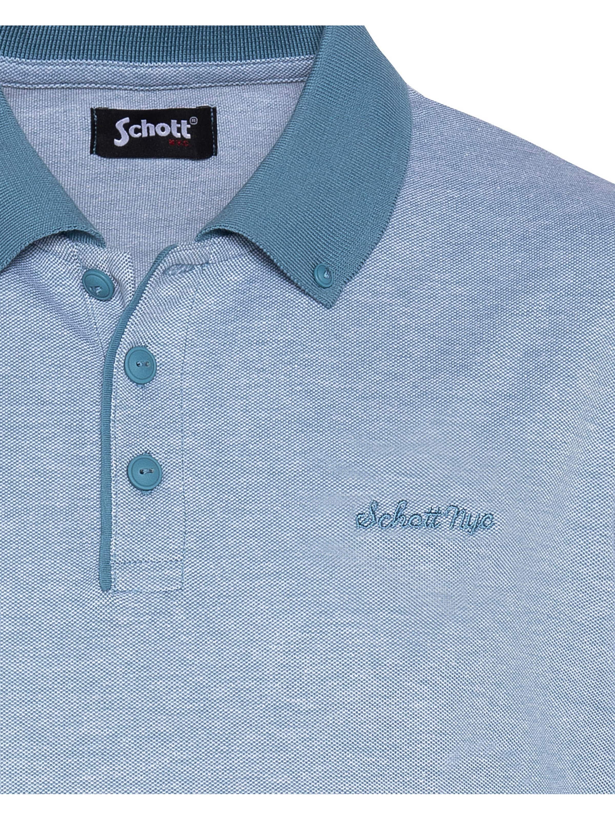 Schott NYC Shirt‌‌‌‌‌‌‌‌‌ in Blau
