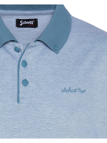 Schott NYC Shirt in Blue