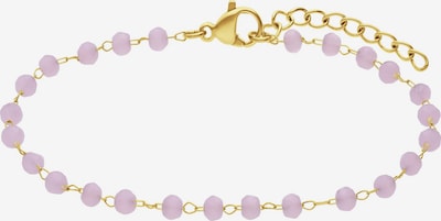 Lucardi Armband 'Essentials' in Onesize in gold / lila, Produktansicht