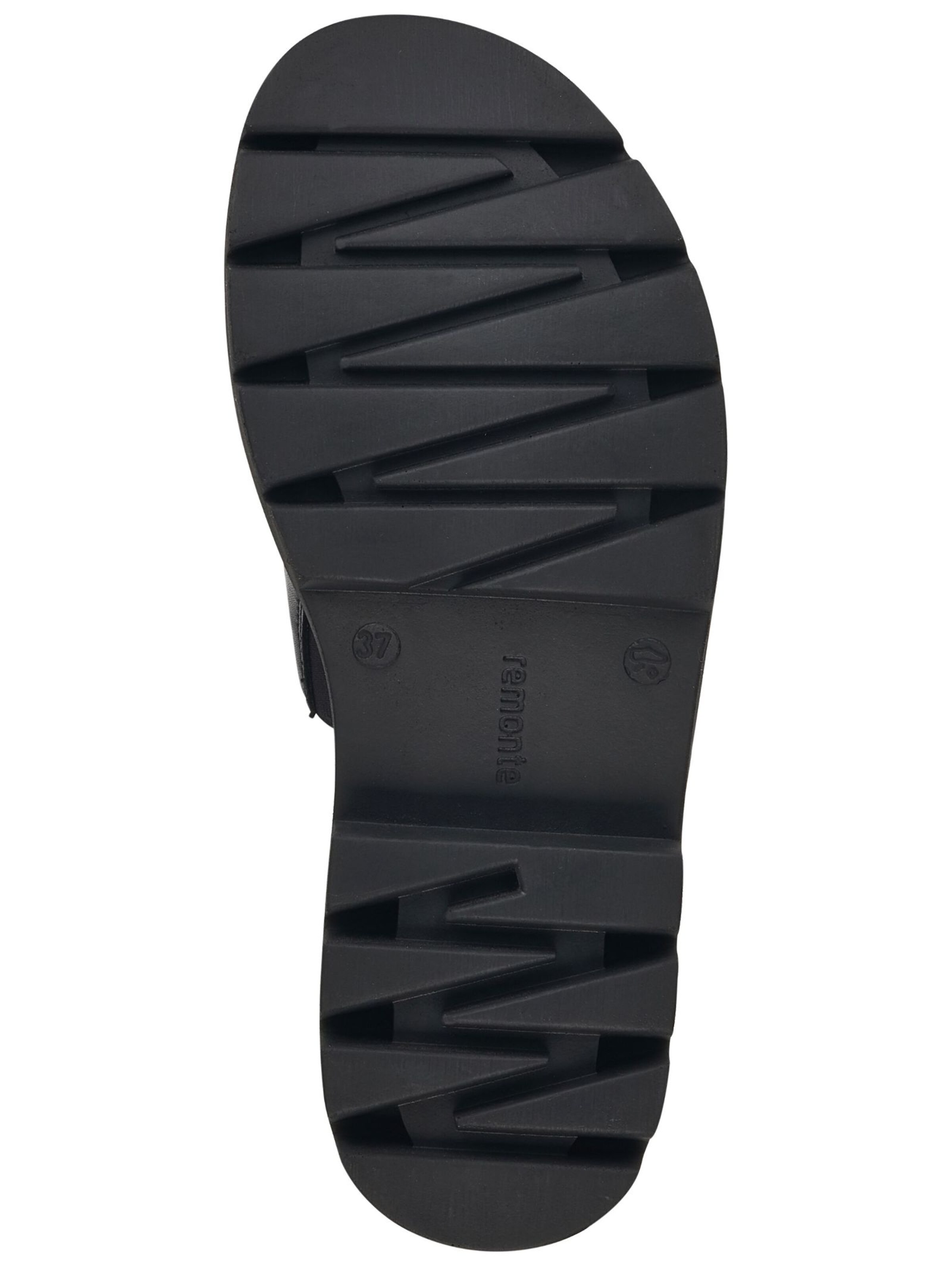 REMONTE Pantolette in Schwarz