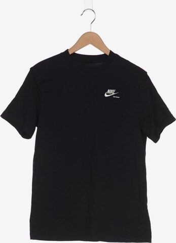 NIKE Top & Shirt in XS in Black: front