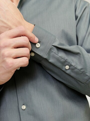 Slim fit Camicia business 'Parker' di JACK & JONES in verde