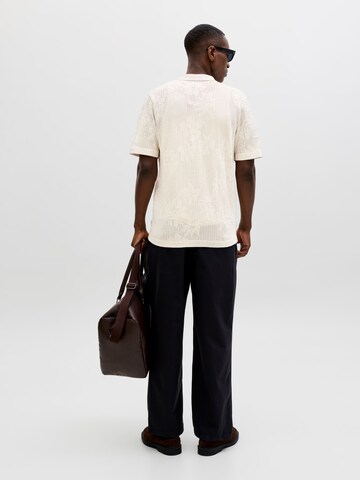 JACK & JONES Comfort Fit Hemd in Beige