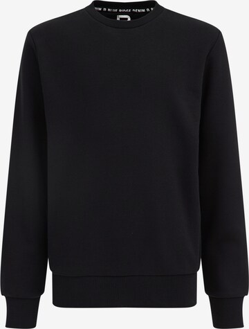 WE Fashion Sweatshirt i svart: framsida