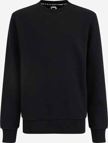 WE Fashion Sweatshirt in Black: front