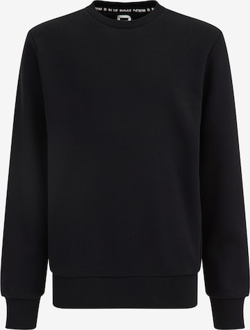 WE Fashion Sweatshirt in Black: front