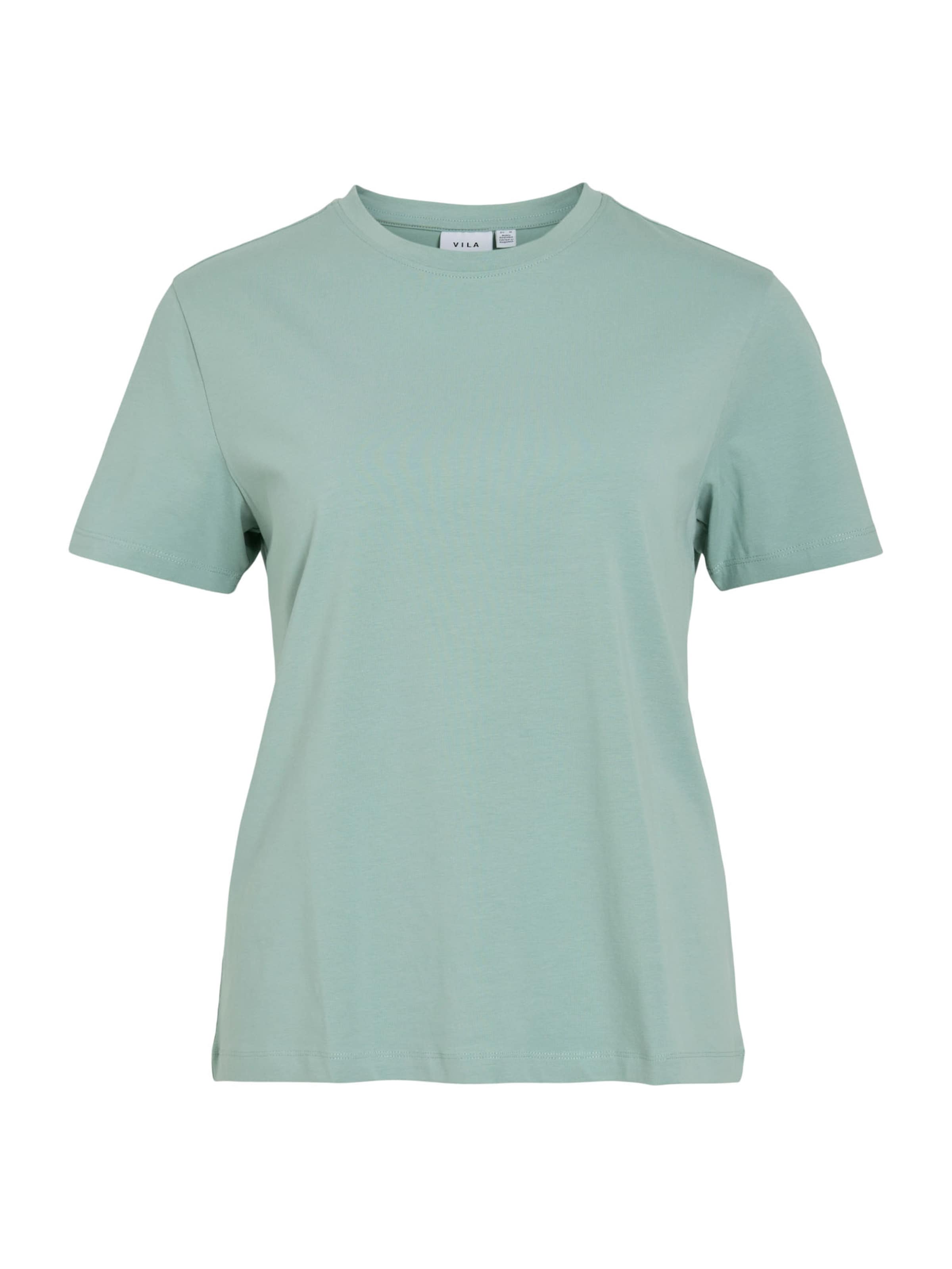 VILA Shirt 'VINora' in Groen: voorkant