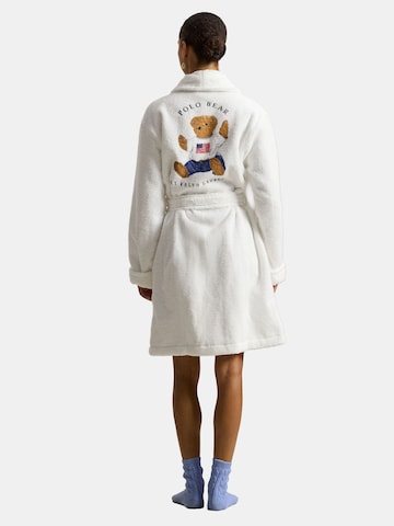 Polo Ralph Lauren Bathrobe short ' Short Bathrobe - Iconic Bear ' in White