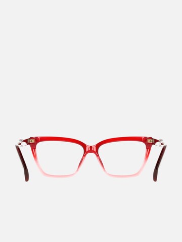 Lunettes de soleil 'Liu Jo LJ2840 Burgundy/rose 53/15/140 WOMAN Eyewear Frame' Liu Jo en rouge