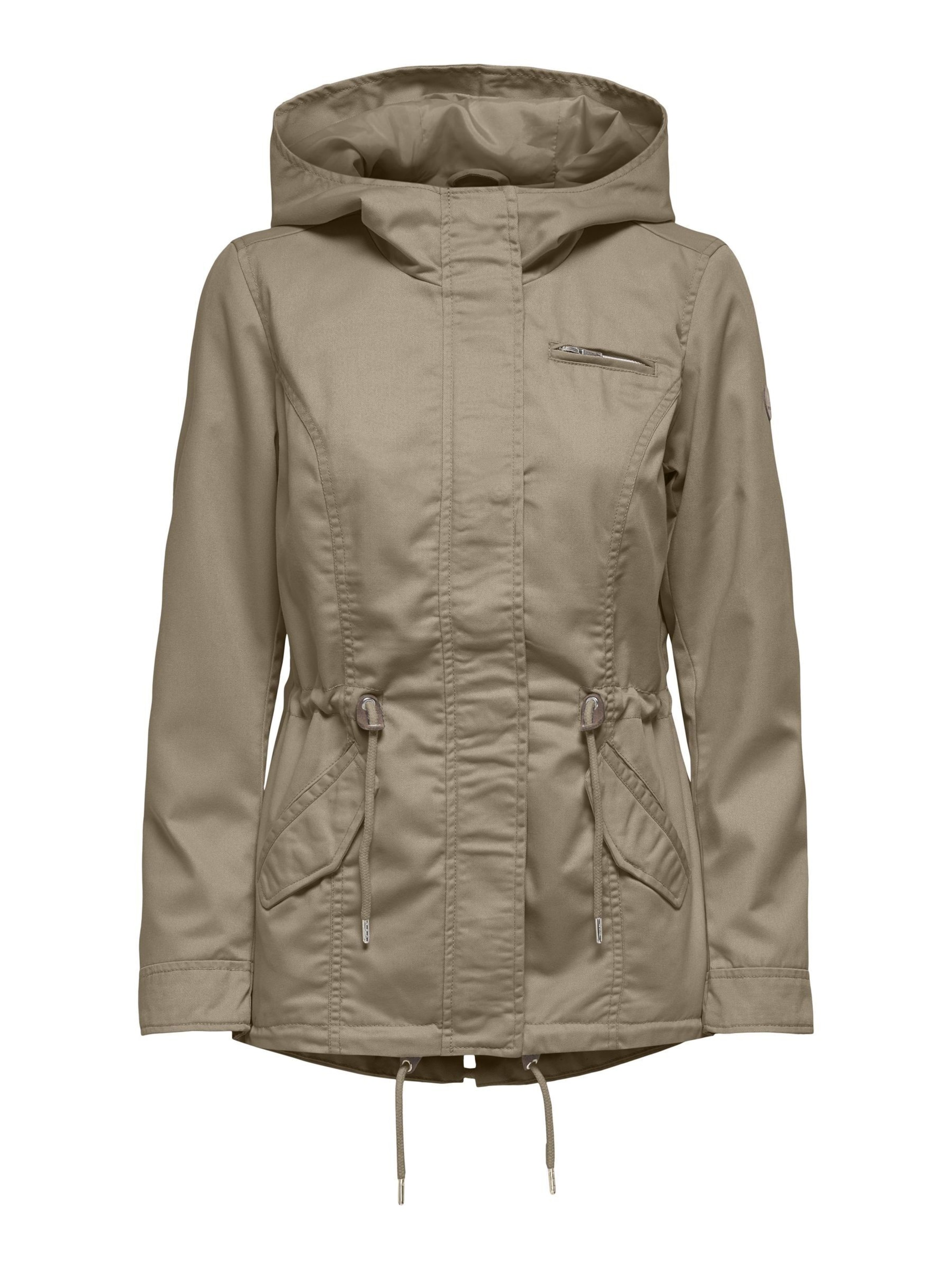 ONLY Between-Seasons Parka 'ONLLorca' in Beige: front