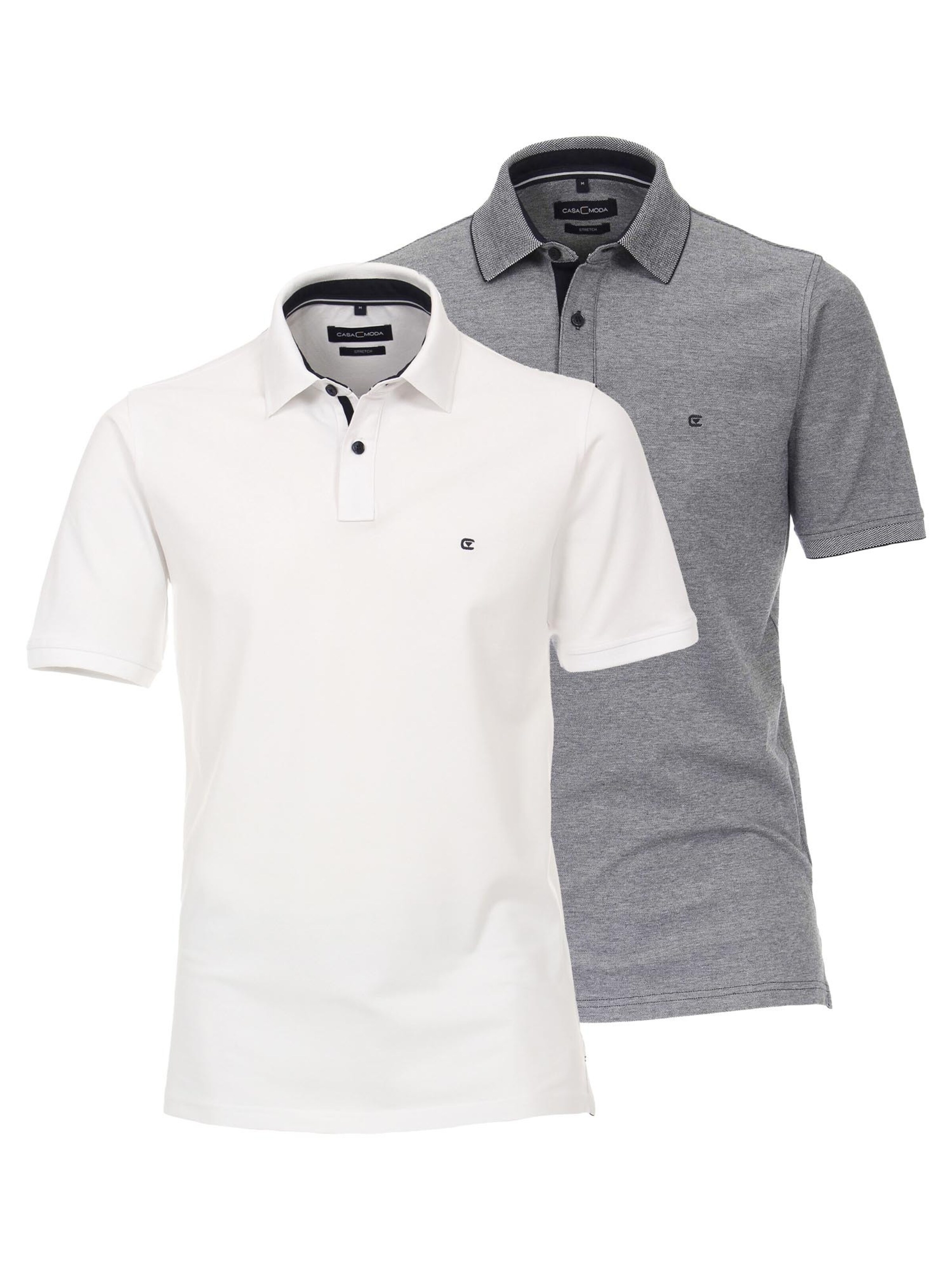 CASAMODA Shirt 'Basic' in Blue: front