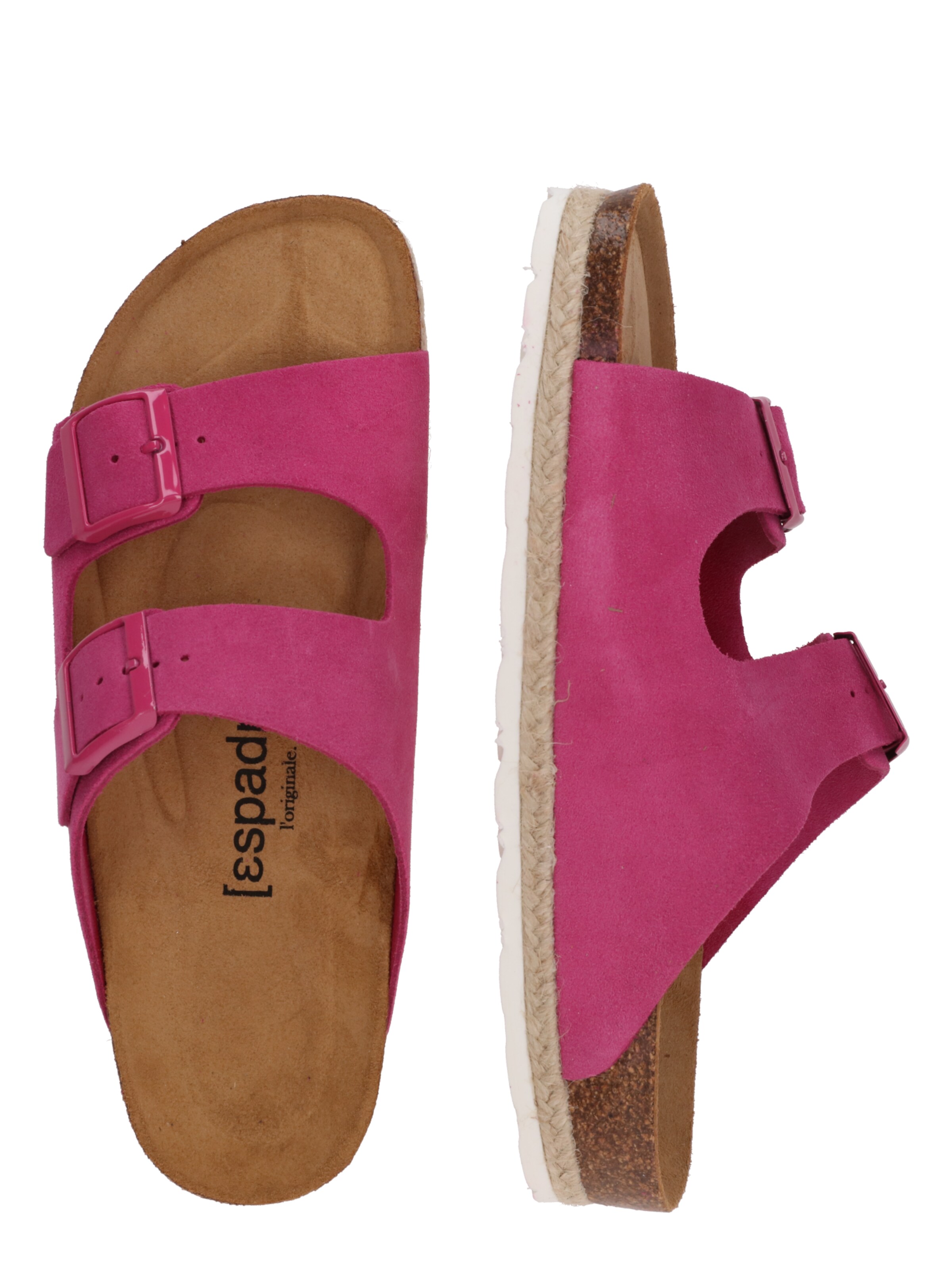 espadrij l´originale Muiltjes 'Ami' in Roze