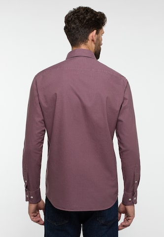 ETERNA Regular fit Бизнес риза в лилав