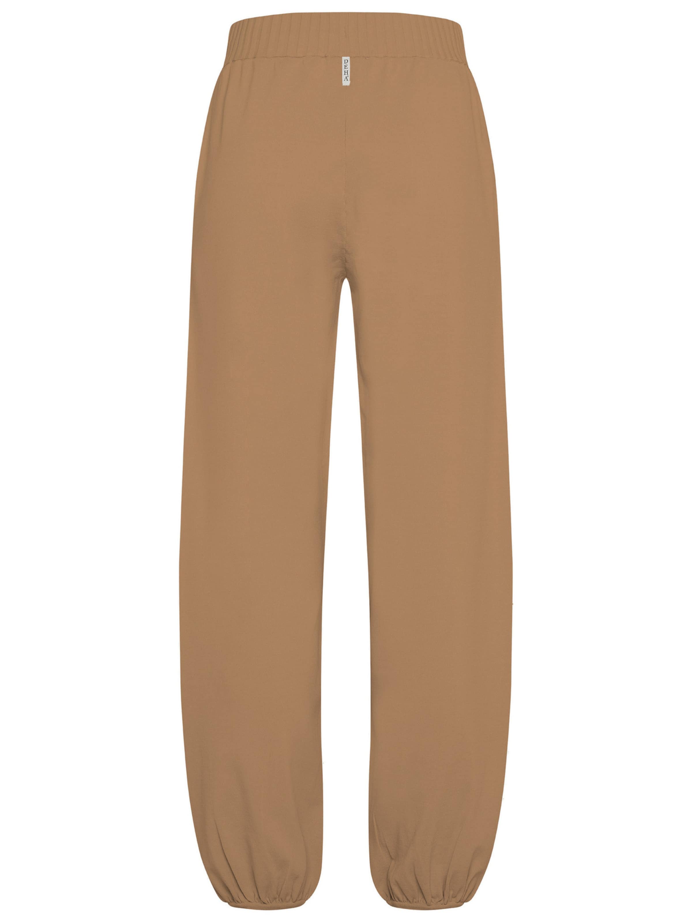 DEHA Tapered Sports trousers in Brown