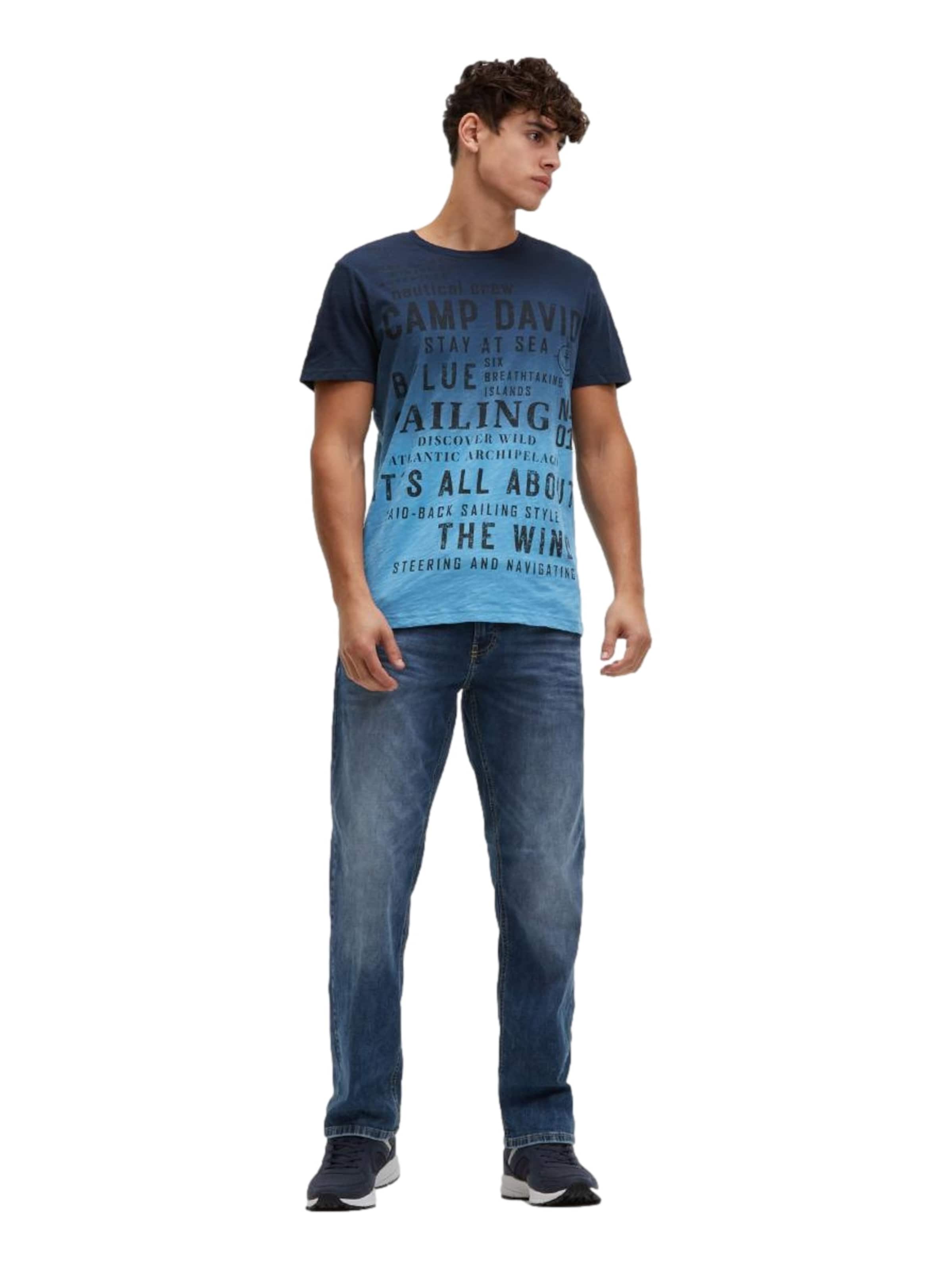CAMP DAVID Футболка в Синий