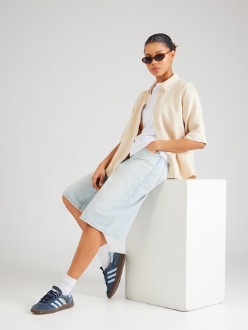 OBJECT Blúz 'OBJFrame' - bézs