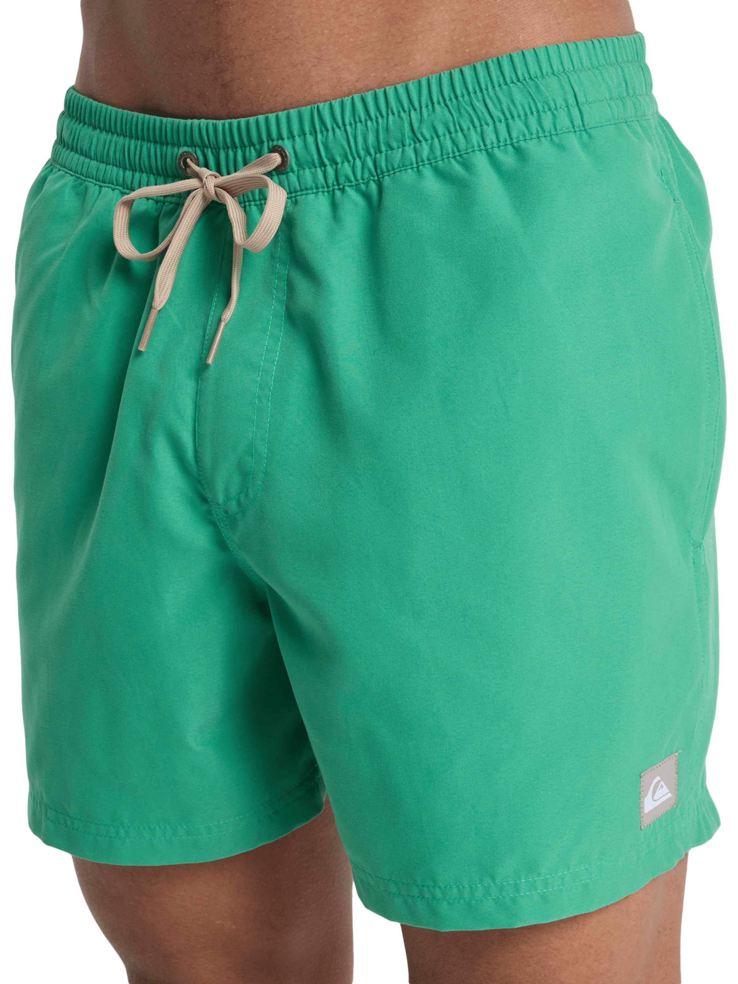 QUIKSILVER Regular Board Shorts 'Everyday Solid Volley' in Green