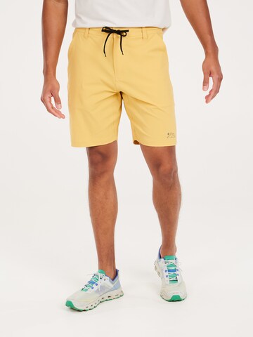 PROTEST Regular Pants 'PRTNAVAGIO' in Yellow