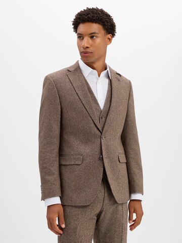 Digel Regular Suit 'Ezzo' in Beige: front