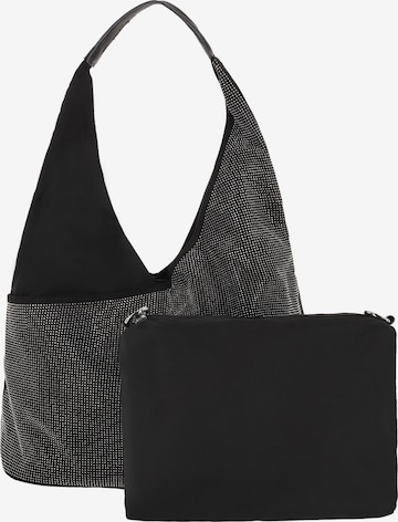 faina - Mala de ombro em preto: frente