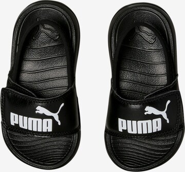 PUMA Beach & Pool Shoes 'Popcat 20' in Black