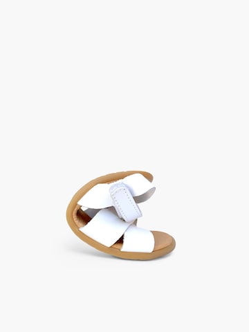Pisamonas - Sandalias en blanco