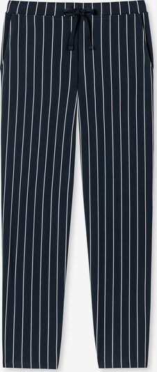 SCHIESSER Pajama Pants 'Mix & Relax' in Night blue / White, Item view