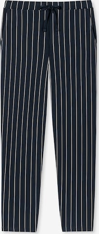 SCHIESSER - Pantalón de pijama 'Mix & Relax' en azul: frente