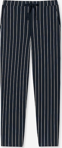 Pantalon de pyjama 'Mix & Relax' SCHIESSER en bleu : devant