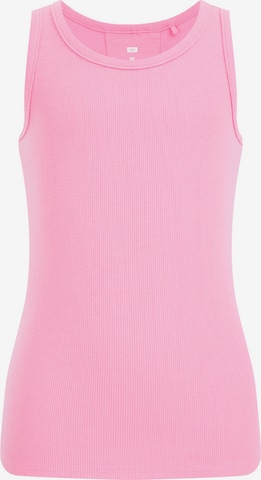 WE Fashion Top in Roze: voorkant