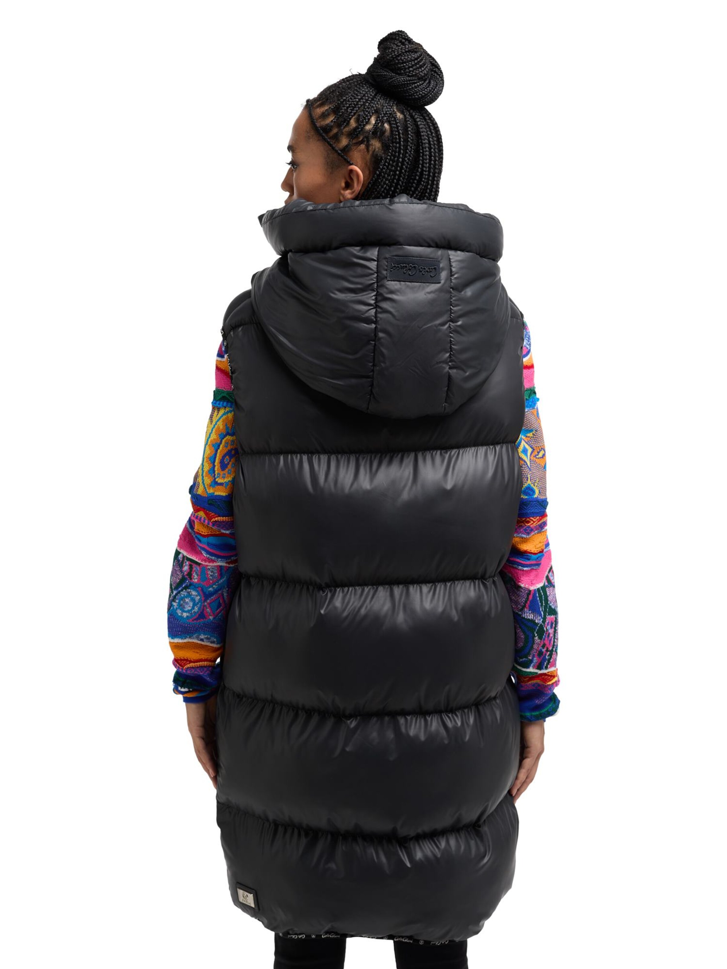 Carlo Colucci Bodywarmer 'Decima' in Zwart