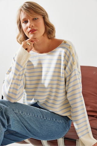 Pull-over Bianco Lucci en beige