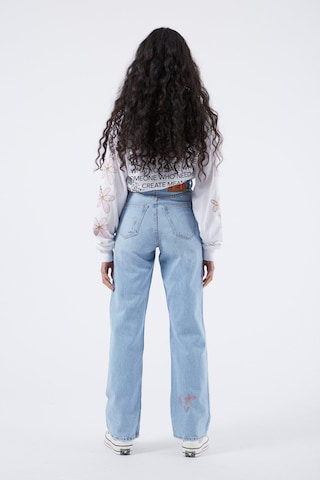 Dr. Denim Wide Leg Jeans 'Echo' i blå