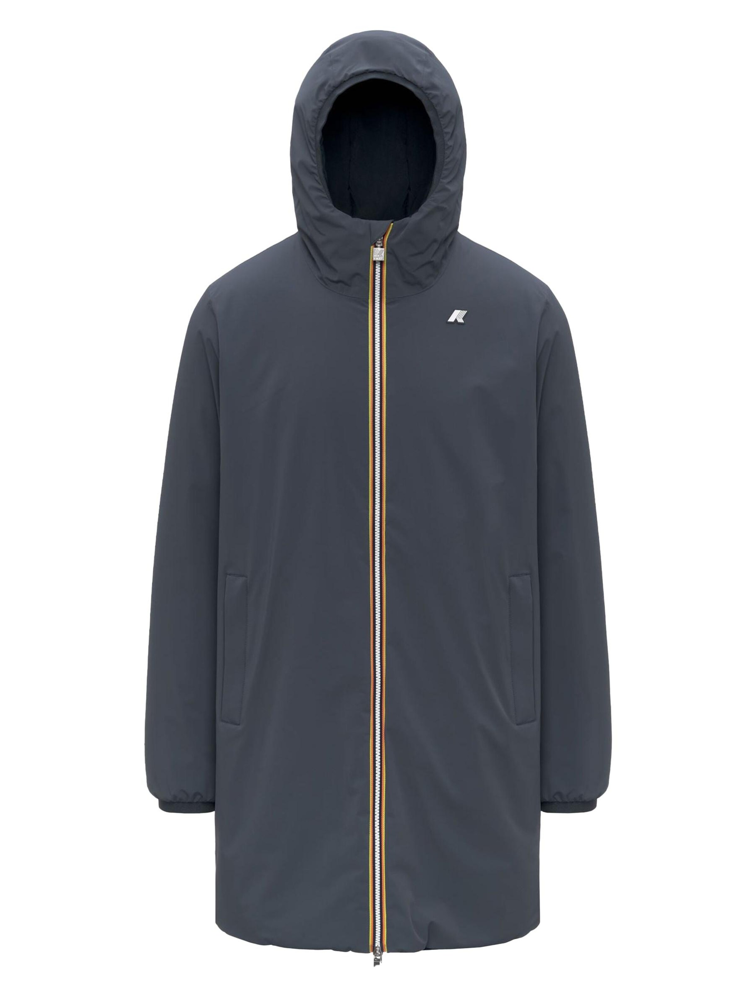 K-Way Winter Jacket in Blue: front