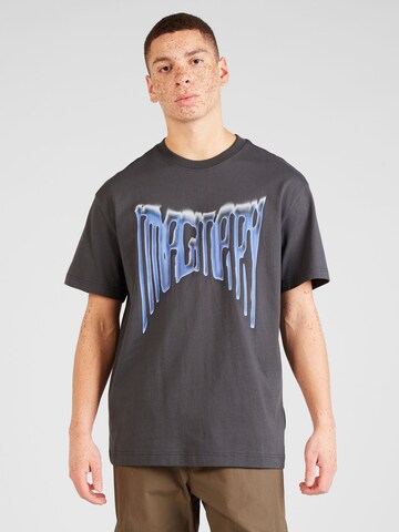 WEEKDAY T-Shirt in Grau: Vorderseite