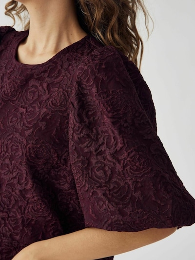 Noella Bluse ' N-Shelly Blouse ' i vinrød, Produktvisning