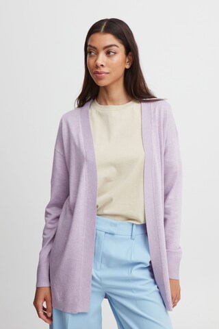 b.young Knit Cardigan 'Pimbah' in Pink: front