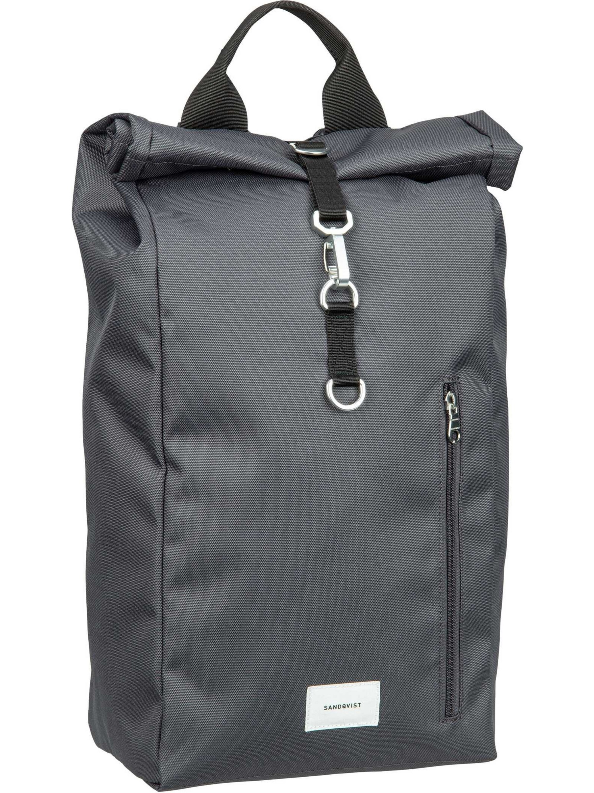 SANDQVIST Backpack in Grey: front