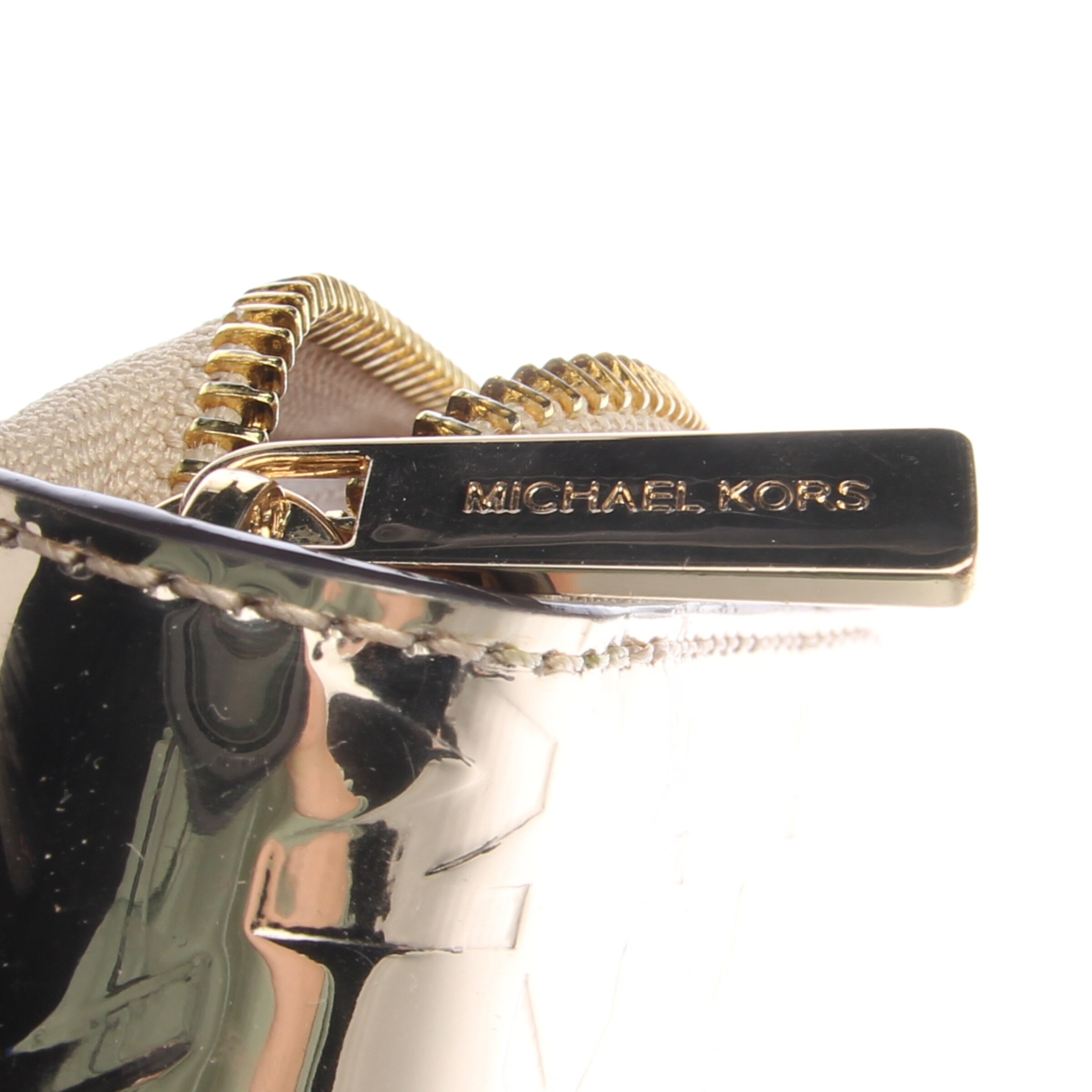 Michael Kors Small Leather Goods in One size in Silver