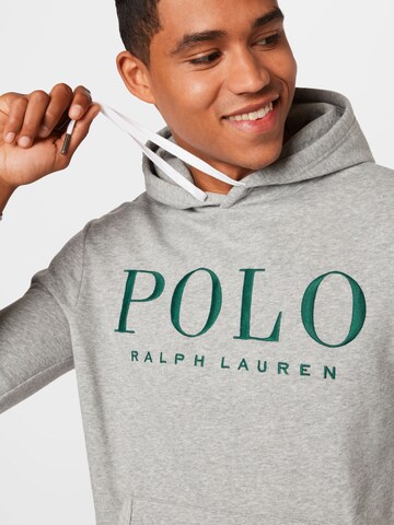Bluză de molton de la Polo Ralph Lauren pe gri