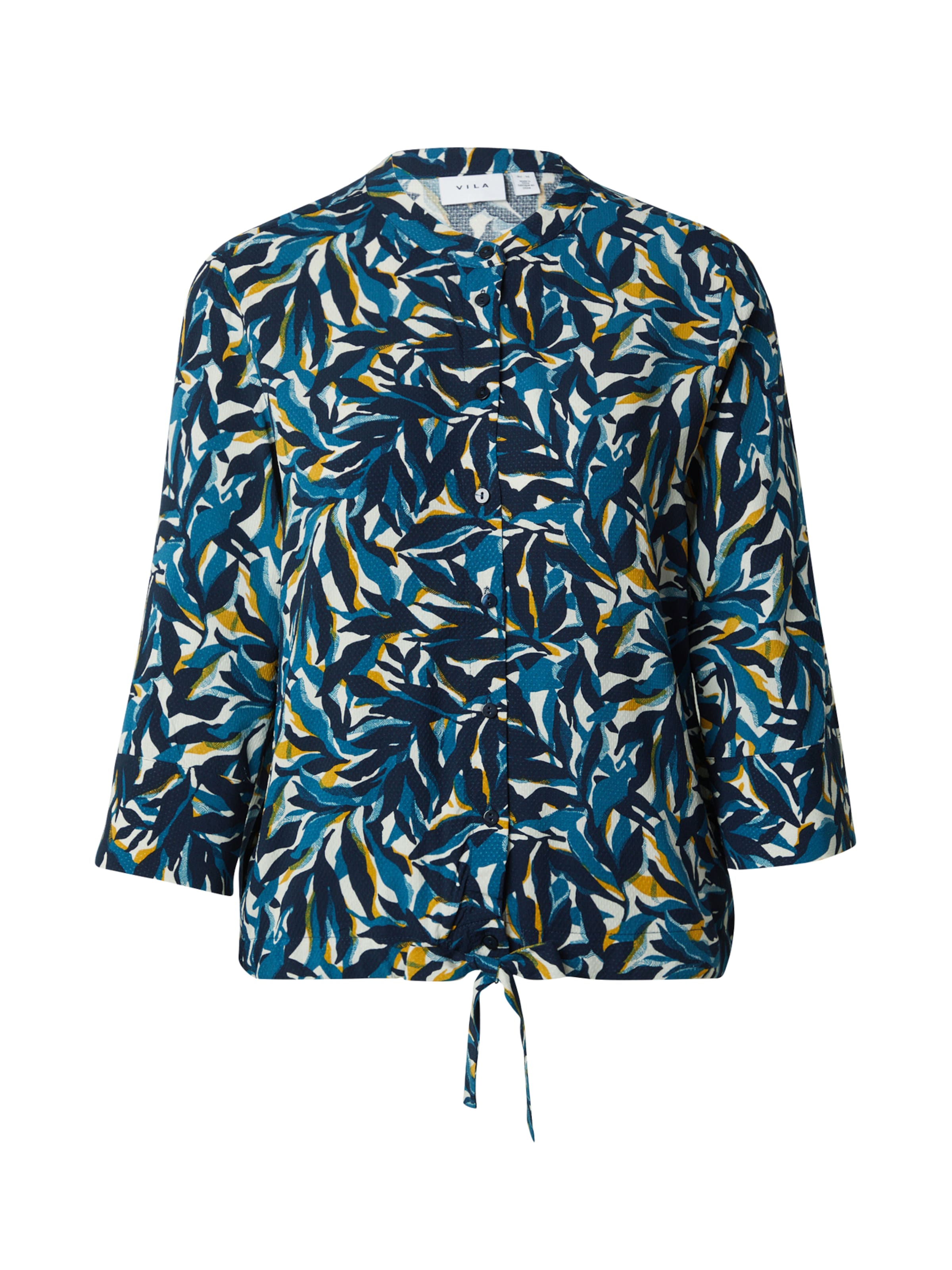 VILA Blouse 'SAYA LEA' in Blue: front