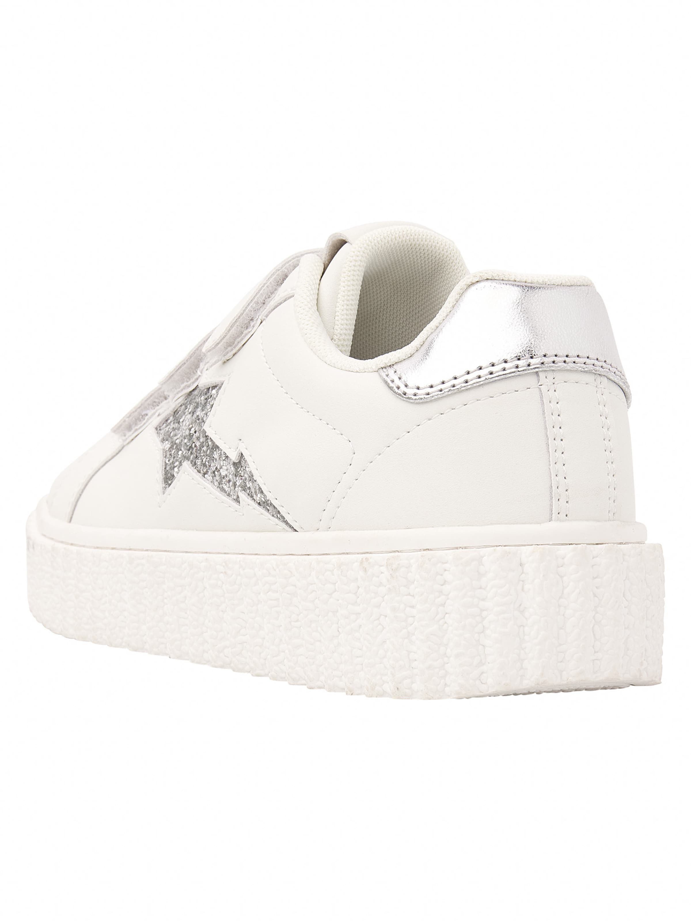 Baskets basses 'BLISS VELCRO' BRITISH KNIGHTS en blanc : derrière