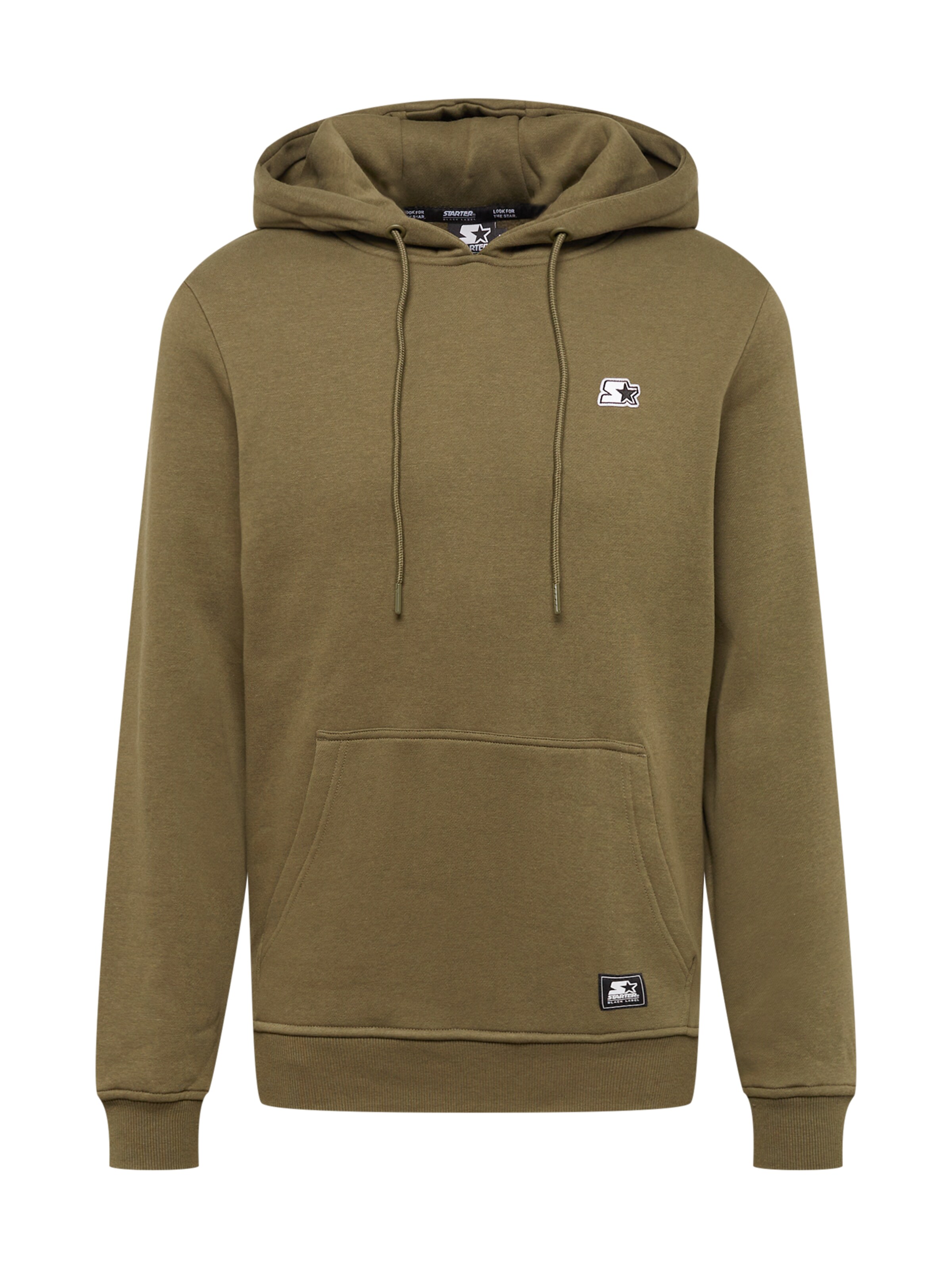 Starter Black Label Mikina 'Essential' - Zelená: predná strana