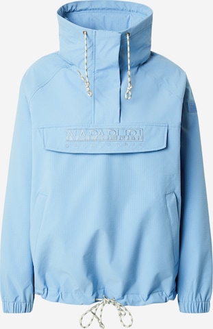 Veste mi-saison 'RAINFOREST DUNE' NAPAPIJRI en bleu : devant