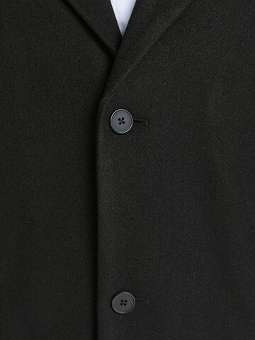 Jack & Jones Plus Mantel in Schwarz