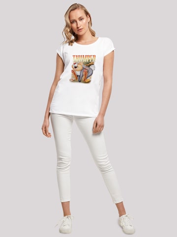 F4NT4STIC Shirt 'Thumper Montage' in White