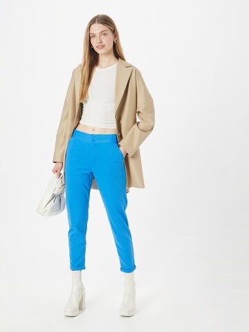 Coupe slim Pantalon chino 'NANNI' Freequent en bleu